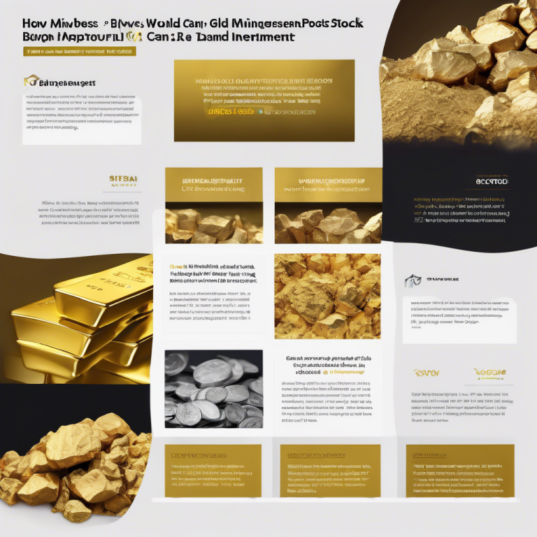 How Gold Mining Stocks Can Diversify Your Investment