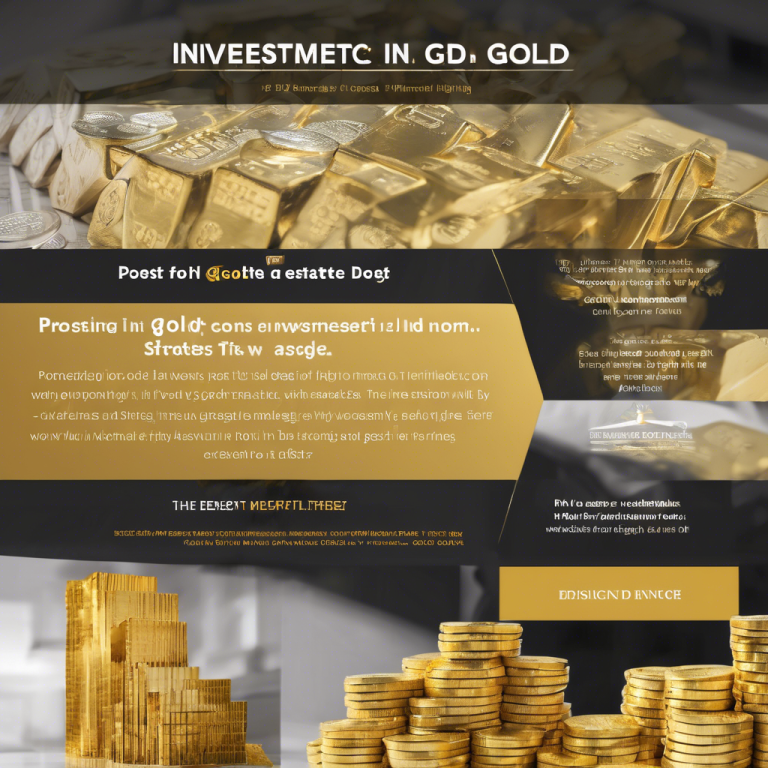 Investing in Gold vs. Real Estate: Pros and Cons
