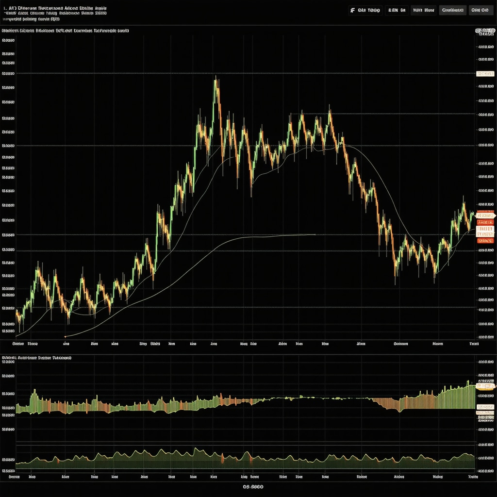 Financial dashboard showing gold price charts, AI sentiment analysis graphs, and machine learning models for trading