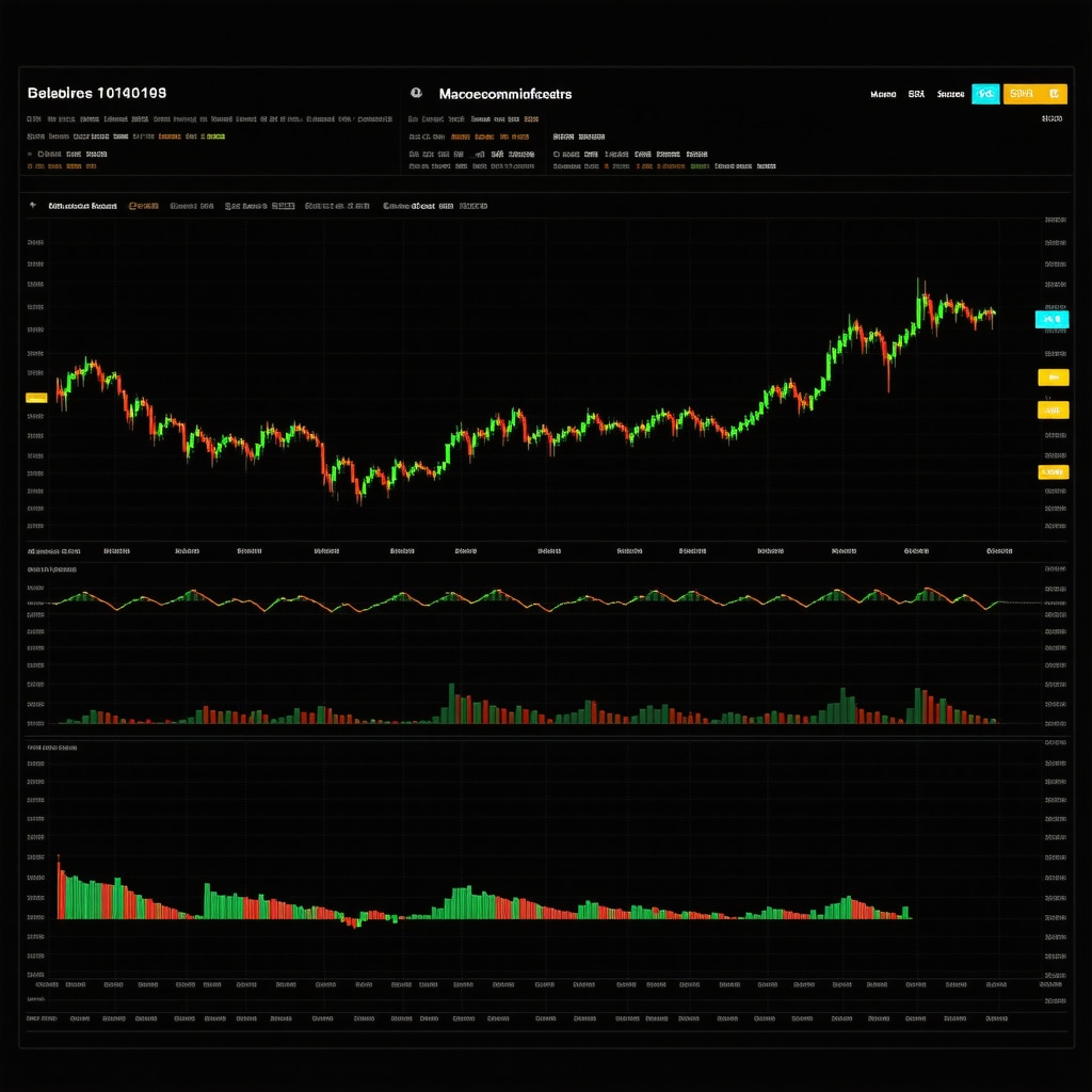 Financial dashboard showing gold price charts, macroeconomic indicators, ESG metrics, and machine learning model insights