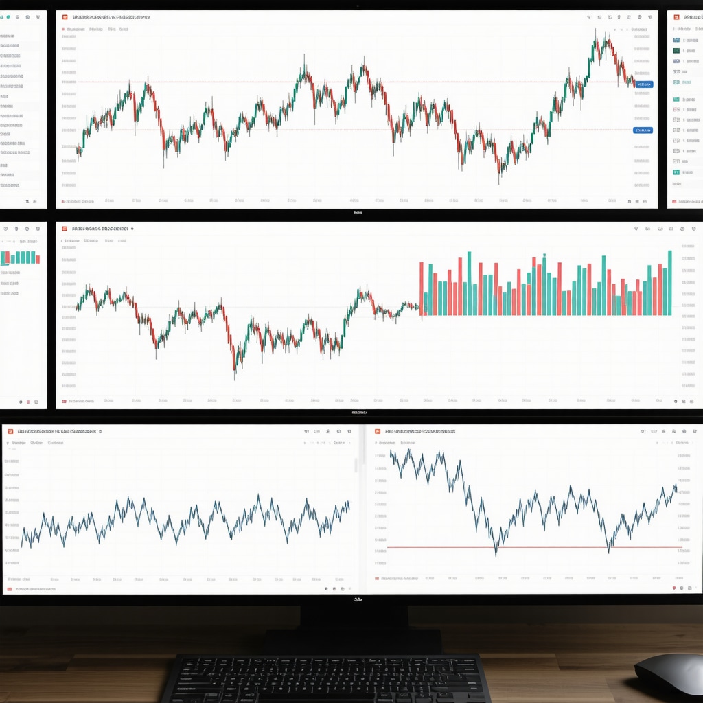 Dashboard showing gold price trends and macroeconomic data analytics for investment strategies