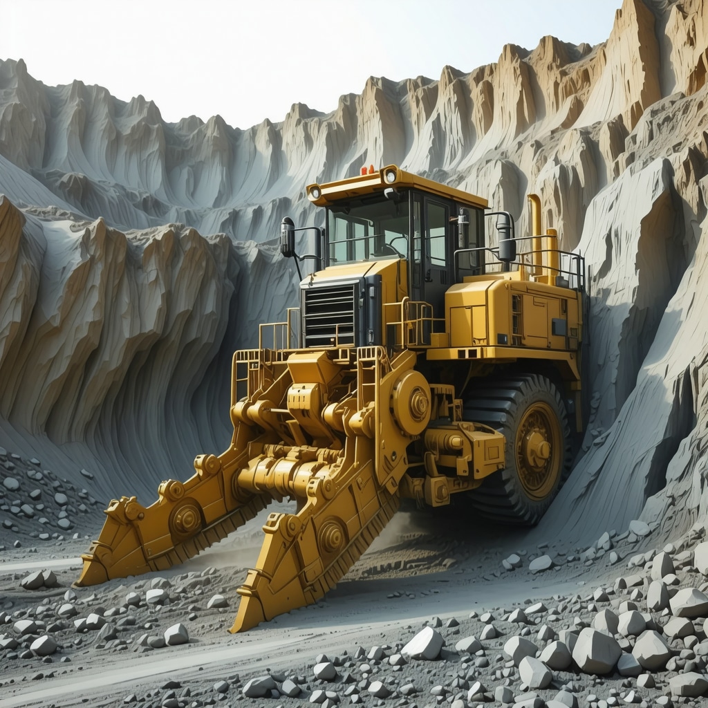 Automated gold mining equipment with AI integration and sustainable practices