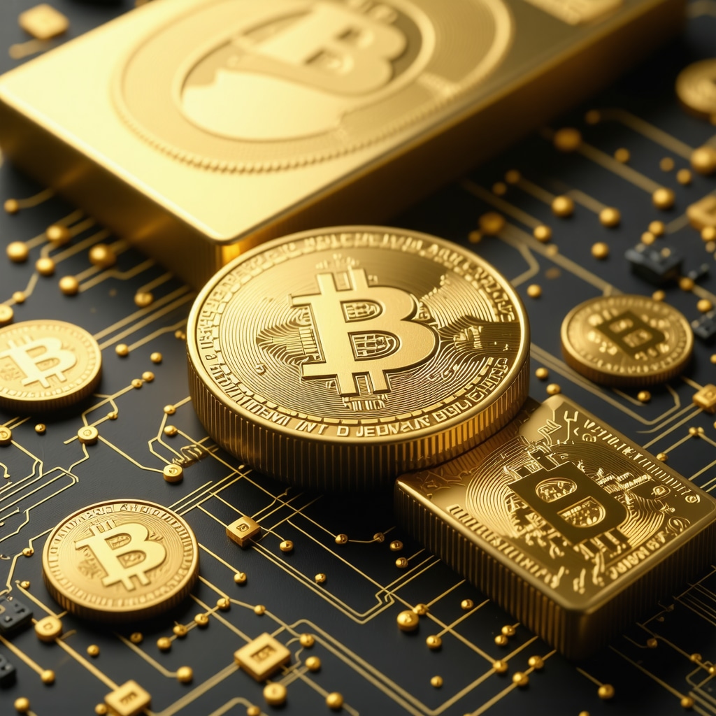 Secure blockchain platform for digital gold tokens