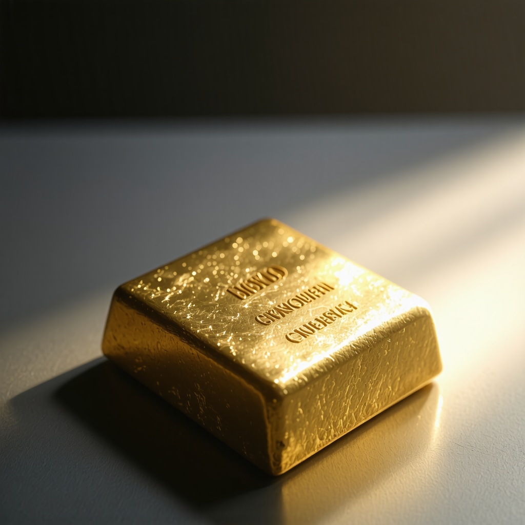 Blockchain verification system illustrating secure gold provenance tracking