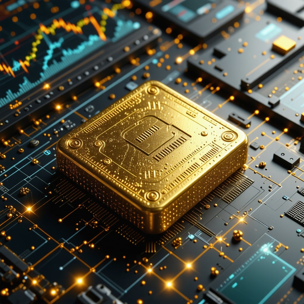 Digital gold trading platform utilizing blockchain technology with real-time analytics