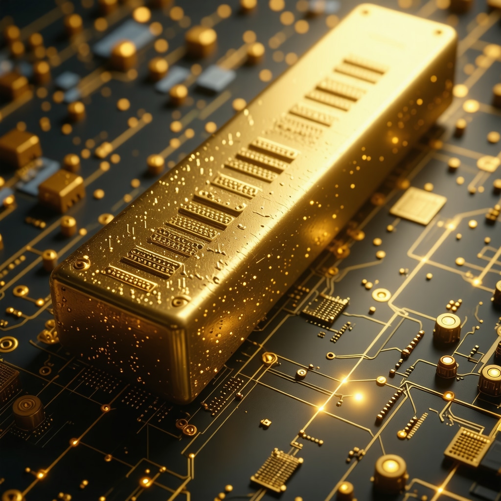 Digital representation of gold trading using blockchain and quantum computing