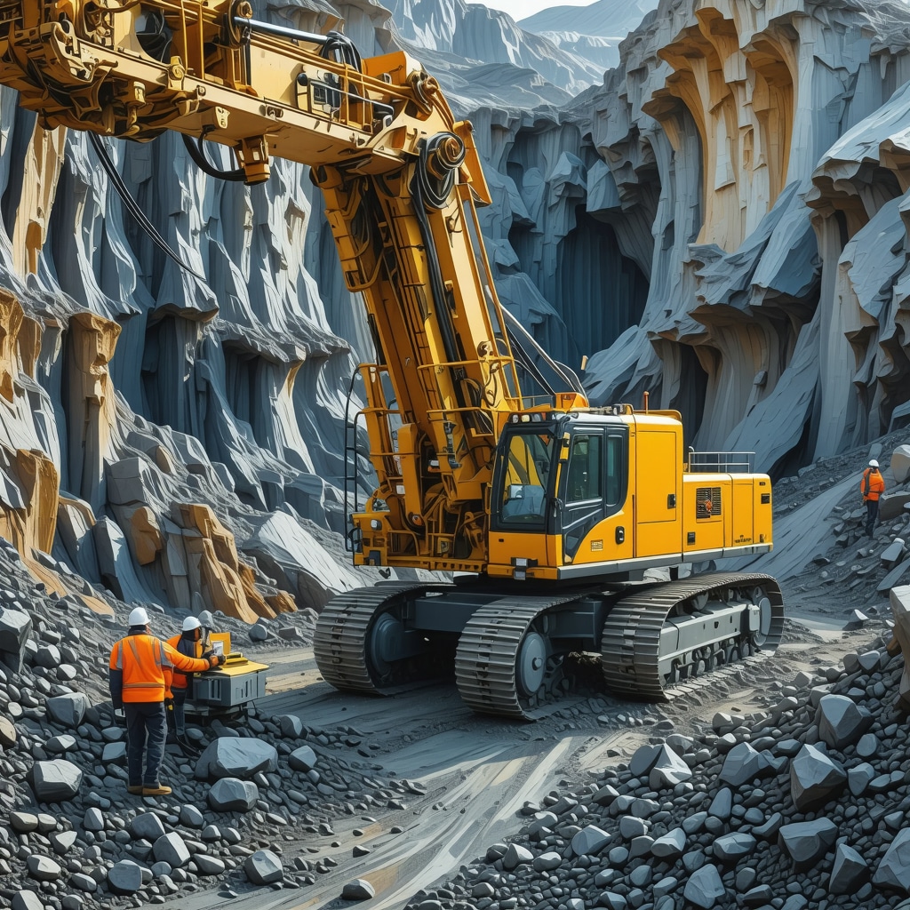 Autonomous drilling rigs and AI-powered geological modeling at a high-tech gold mine.