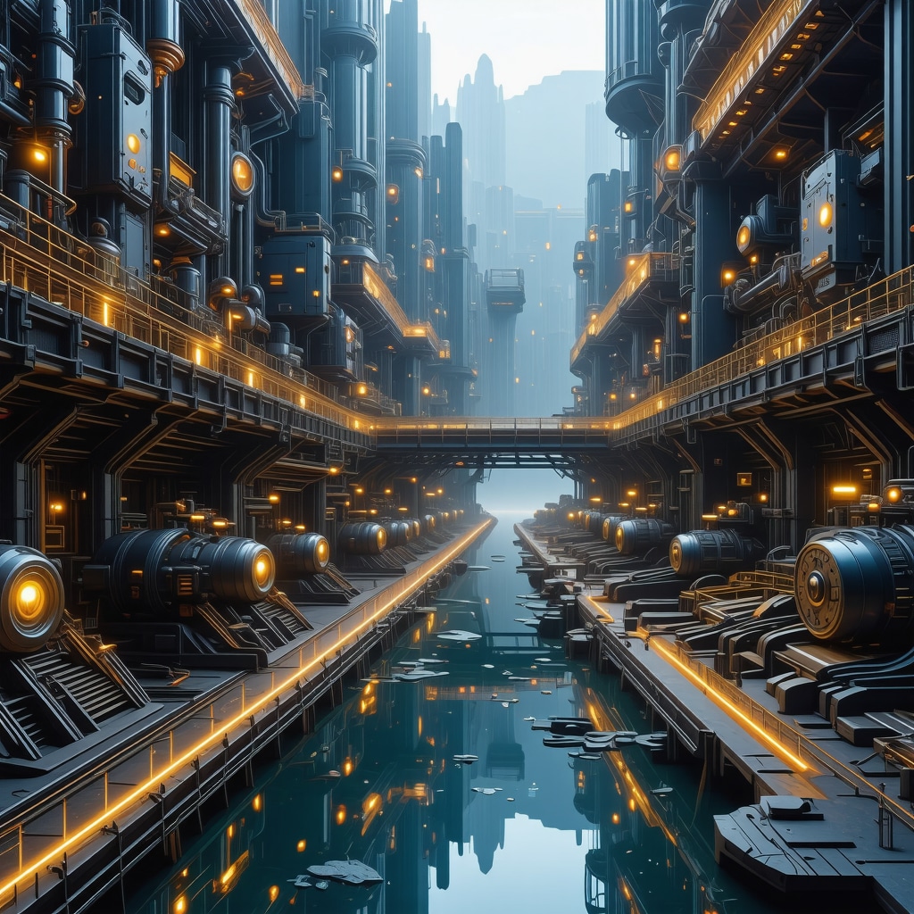 Automated gold mining operation with blockchain tracking systems