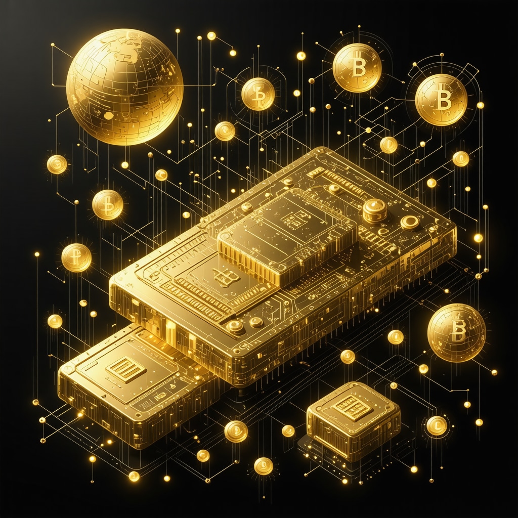Advanced gold trading platform utilizing blockchain and AI interfaces