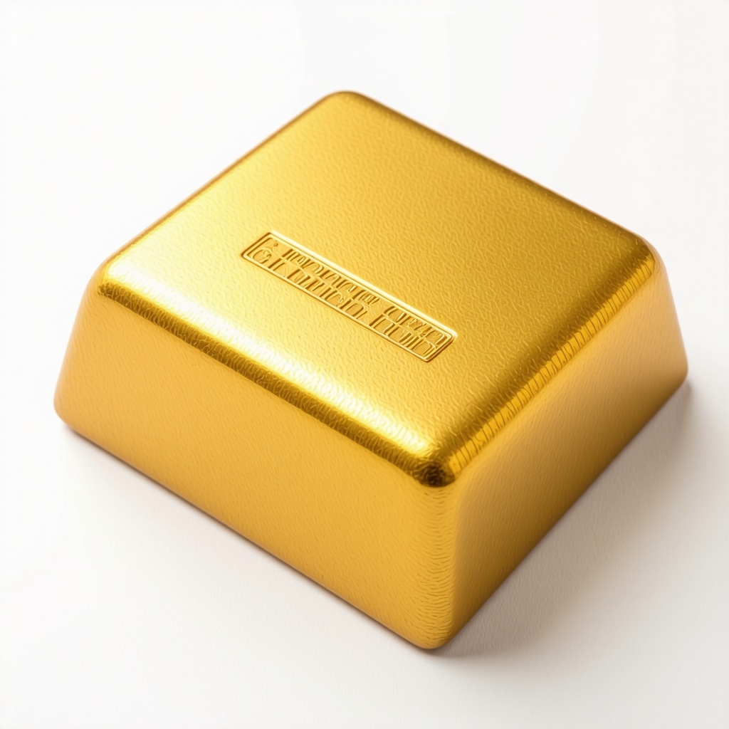 Illustration of diversified gold investments including coins, ETFs, and mining stocks.