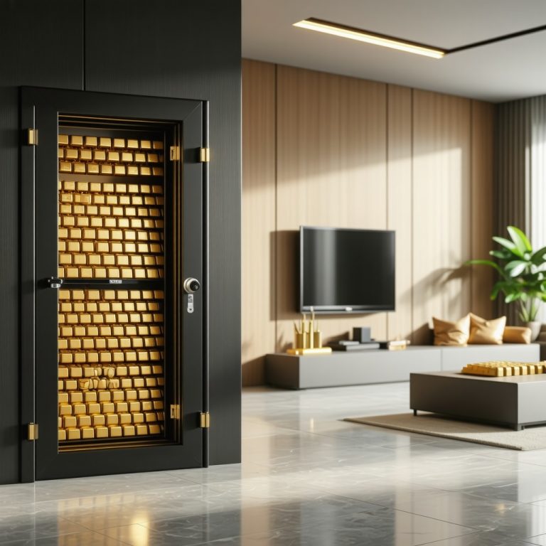 Gold bullion storage: Insured vaults vs home safes guide