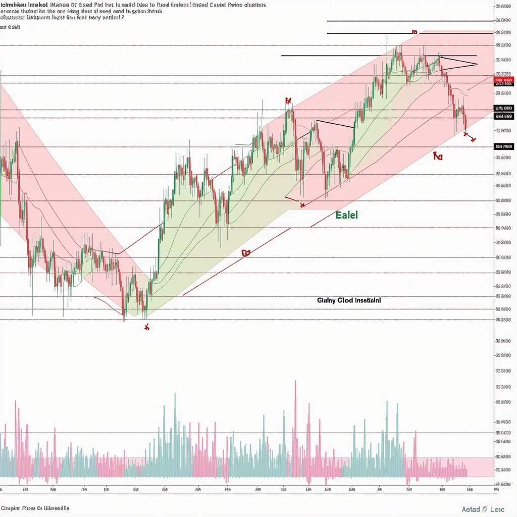 A comprehensive chart illustrating Ichimoku Cloud technical analysis applied to gold market trends.