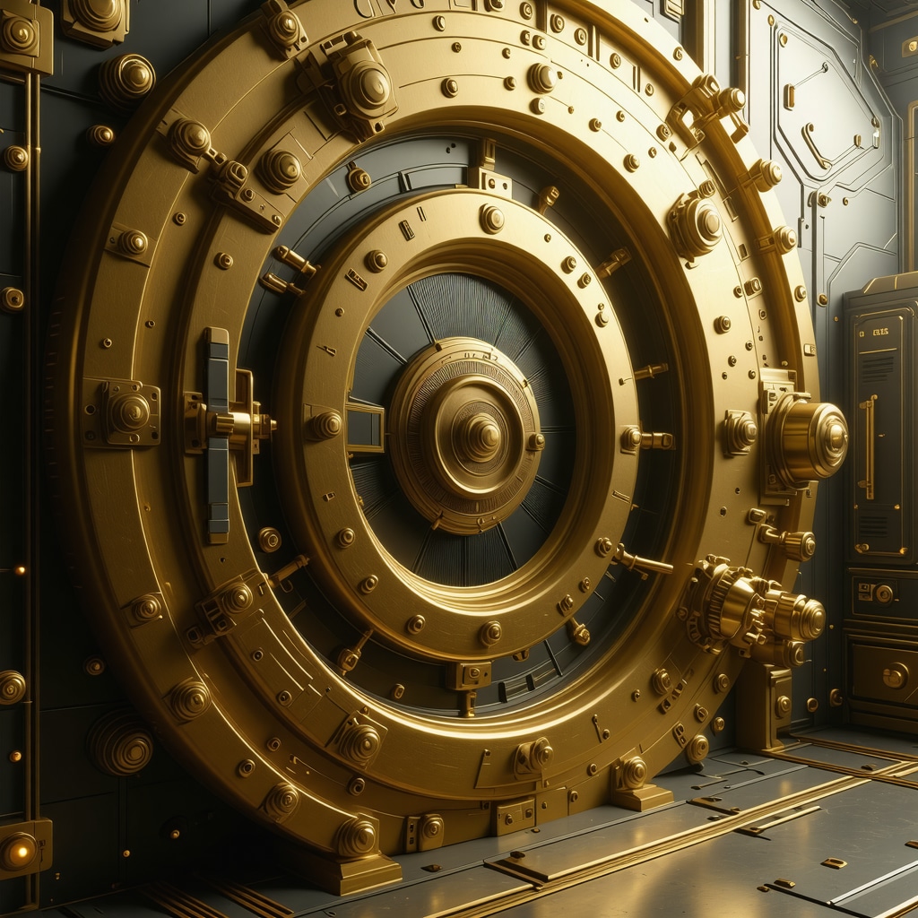 Biometric and blockchain-enabled gold safes with IoT connectivity