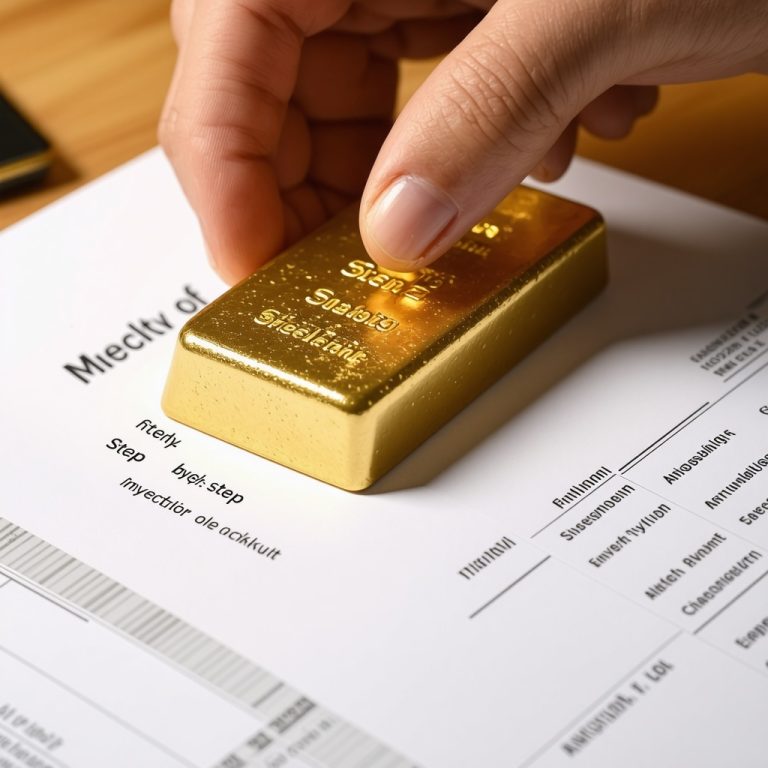Step-by-Step Guide to Buying Gold Bars for First-Time Investors