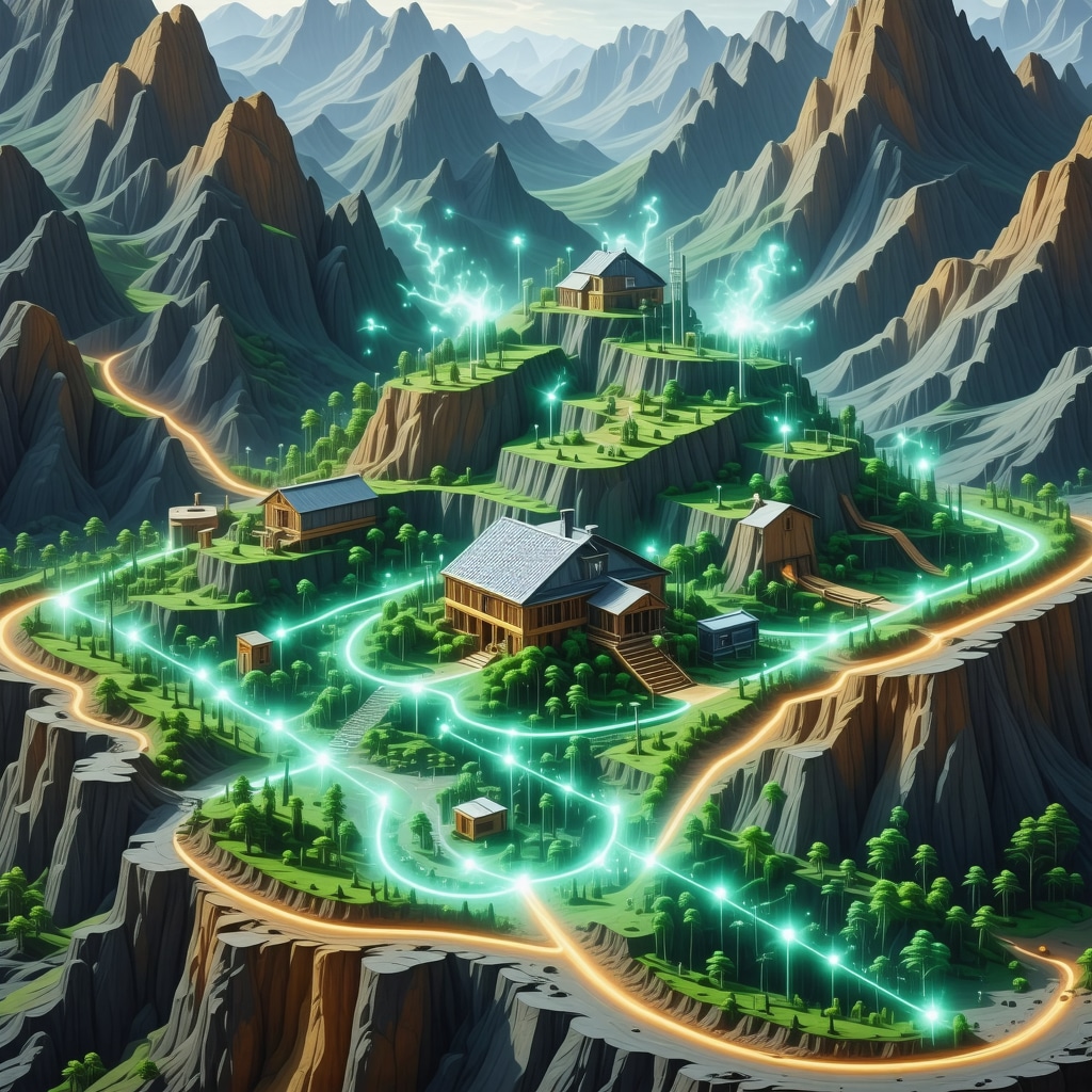 Gold mining operation incorporating renewable energy and blockchain-based tracking