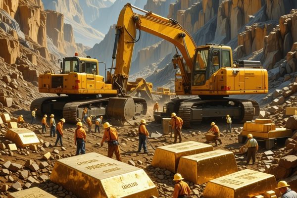 Top Gold Stocks & Mining Shares for Growth in 2025 Portfolio