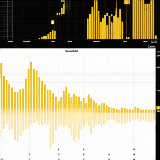 Futuristic AI dashboard analyzing macroeconomic data for gold investment