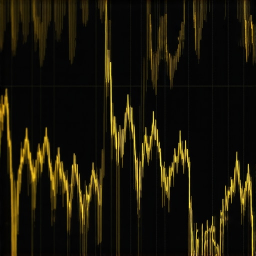 Financial analyst analyzing digital data for gold market forecasts