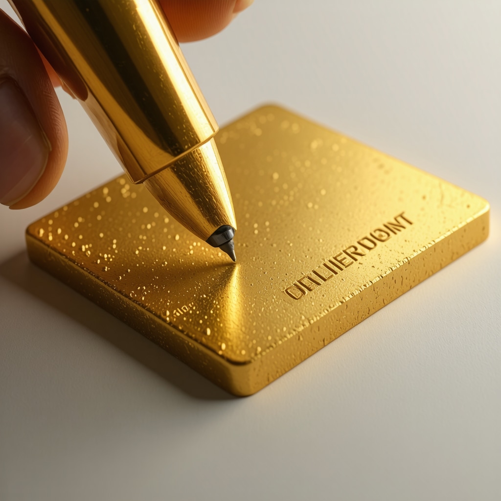 Modern gold verification using blockchain and handheld spectrometry devices