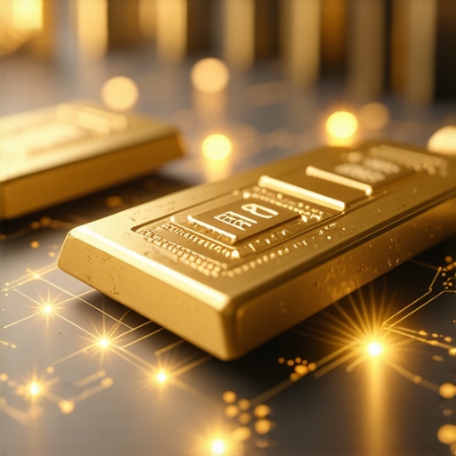 Blockchain technology authenticating gold provenance for investors