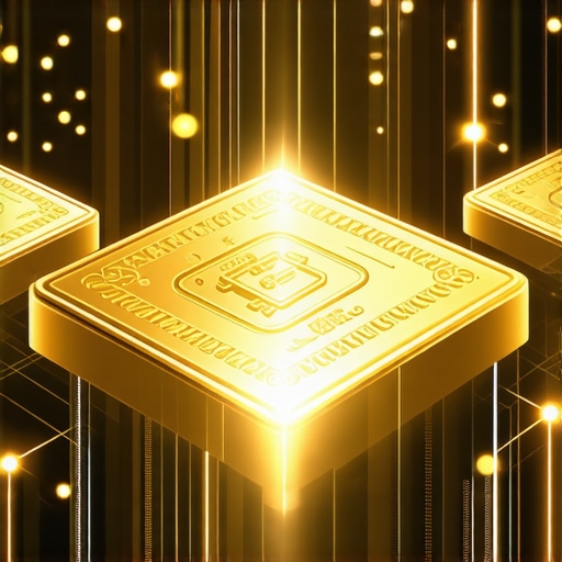 Digital gold platform showcasing blockchain technology with secure transactions