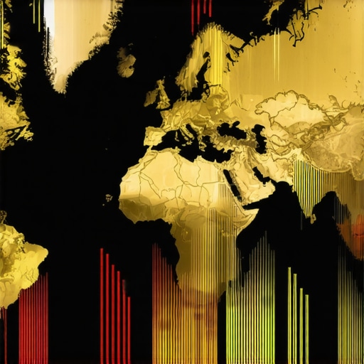 Graph illustrating the fluctuations in central bank gold reserves over five years, highlighting major geopolitical events influencing reserves