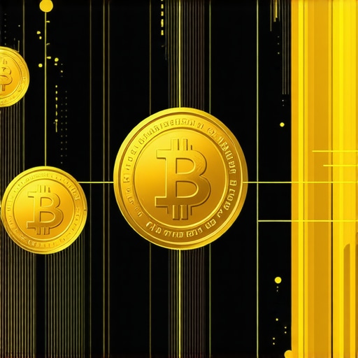 Futuristic digital gold trading platform with blockchain and AI