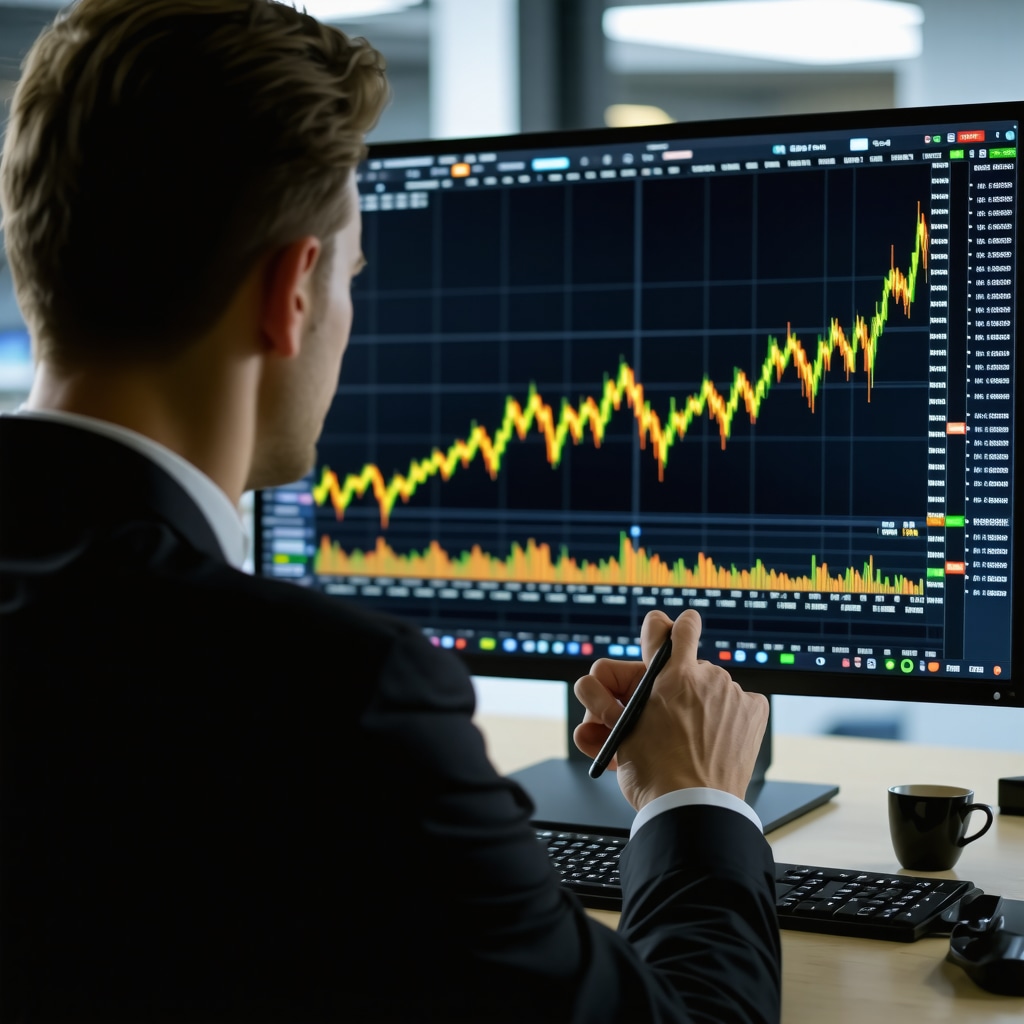 Financial analyst evaluating gold derivatives for strategic investment in 2025