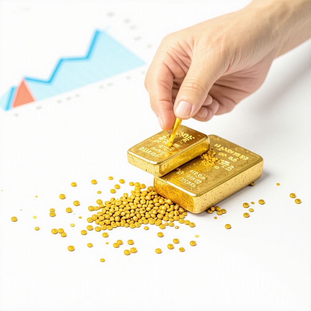 Financial professional evaluating gold derivatives for strategic investment in 2025
