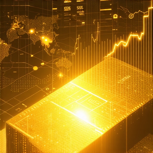 Digital visualization of gold demand and geopolitical factors influencing 2025 prices