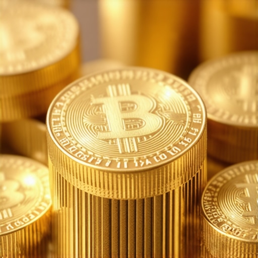 Blockchain gold tokens illustrating digital gold and transparency in 2025.