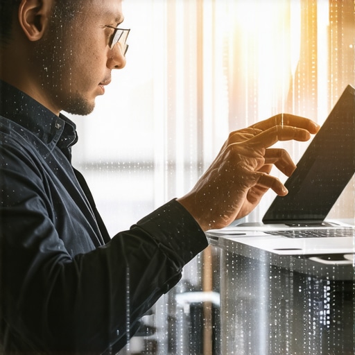 Illustration of AI, blockchain, and data analytics in gold mining industry