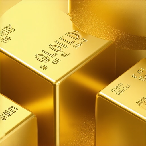 Illustration of complex gold derivatives trading strategies in a digital finance environment