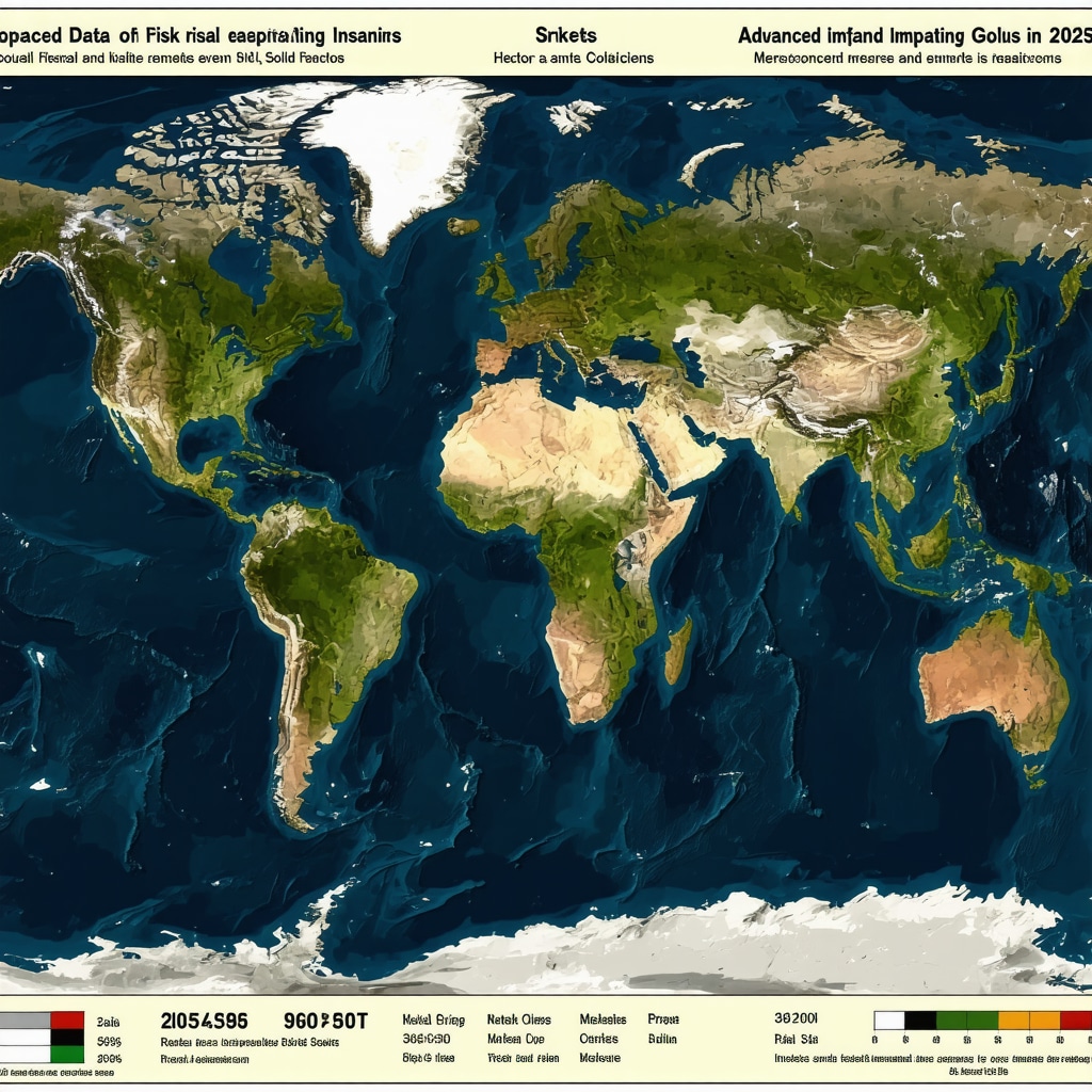 Visualization of geopolitical risks affecting gold market in 2025