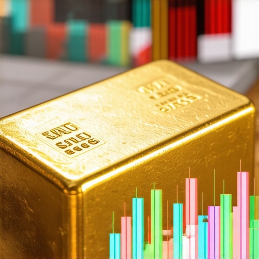Financial charts showing gold derivatives trading and digital assets in 2025