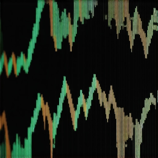 Futuristic financial modeling interface showing gold price predictions with graphs and AI tools.