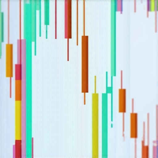 Futuristic trading room with advanced algorithms and digital gold assets visualization