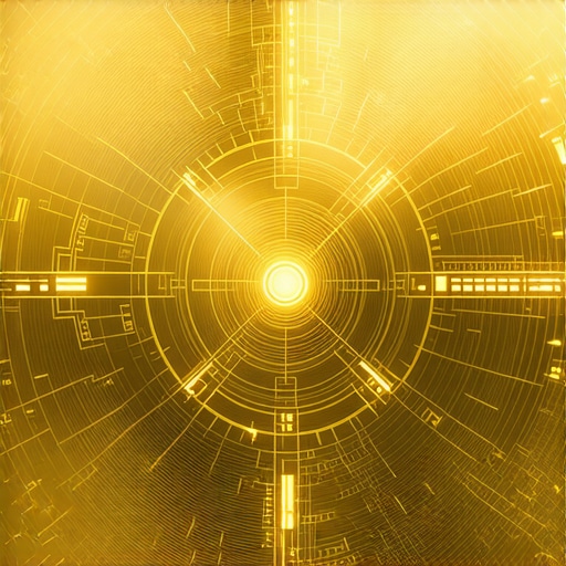 High-tech gold vault with biometric access and blockchain security features