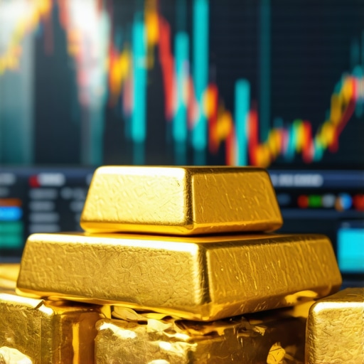 Digital interface of a gold derivatives trading platform showing analytics and graphs