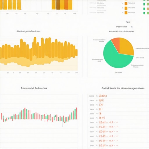 AI Analytics and Gold Market Forecasts 2025 Futuristic analytics dashboard displaying gold market data and macroeconomic trends