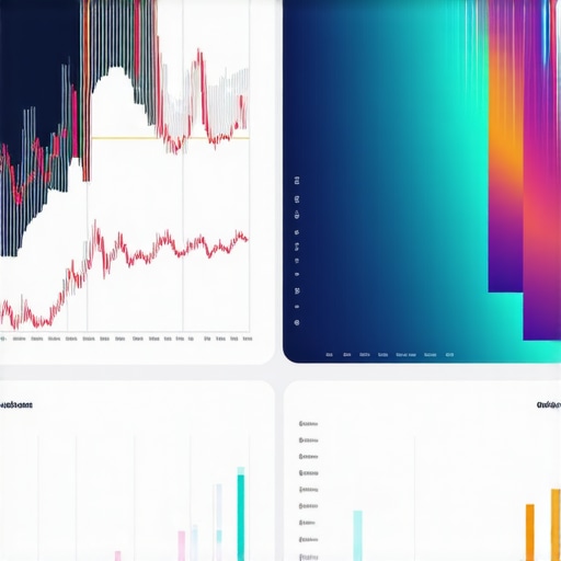 Futuristic AI analytics interface displaying gold market trends and data