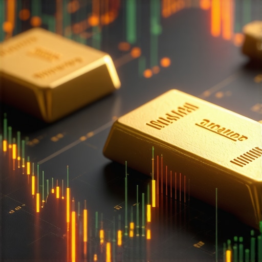 Digital gold trading platform with blockchain technology interface.