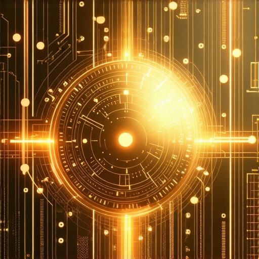 Digital gold tokens on blockchain technology representing physical gold reserves