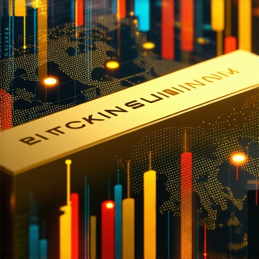 Digital Gold and Blockchain Trading Platform Futuristic digital gold trading interface with blockchain symbols and global economy icons