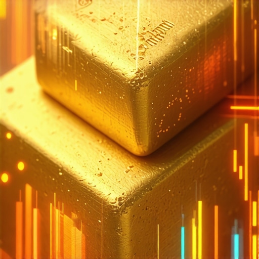 Futuristic trading platforms with AI and blockchain for gold investments