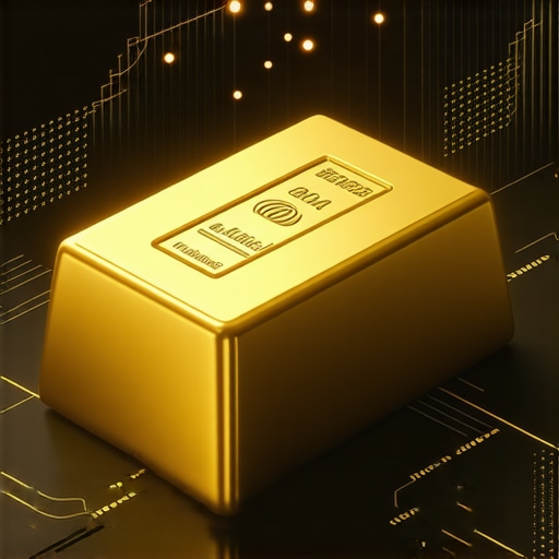 Digital gold investment platform with blockchain and global market indicators