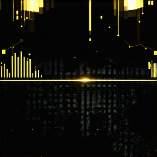 High-tech gold trading dashboard with blockchain integration and analytics