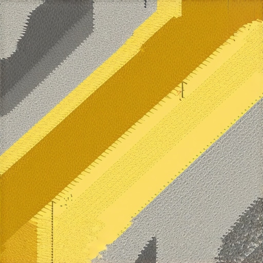 Illustration of AI-driven automated machinery operating in a modern gold mine