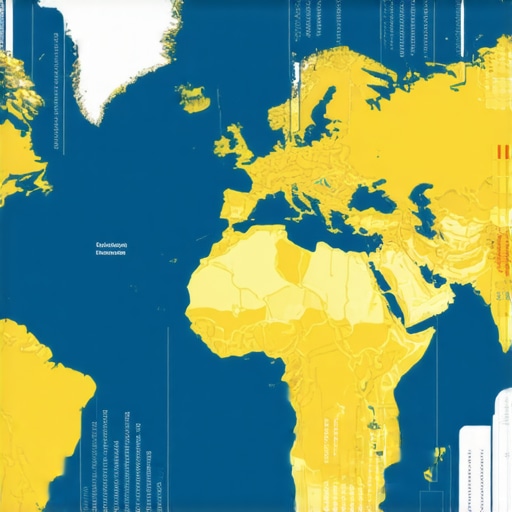 Map highlighting geopolitical hotspots influencing gold markets in 2025