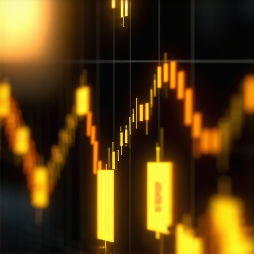 A digital financial dashboard illustrating gold token transactions and blockchain security features